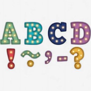 Marquee Bold Block 3" Magnetic Letters