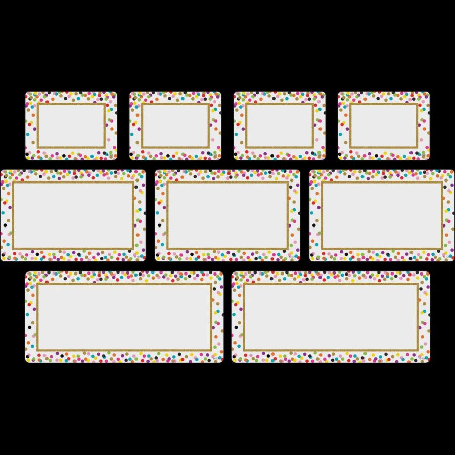 Confetti Hanging Paper Fans