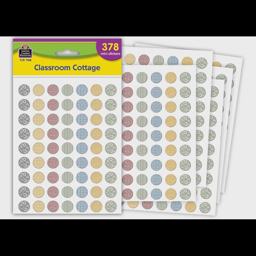 Classroom Cottage Mini Stickers