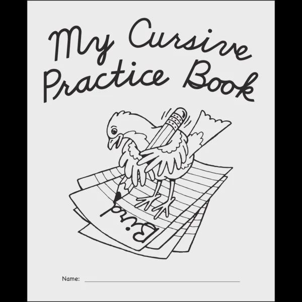 My Own Books™: My Cursive Practice Book