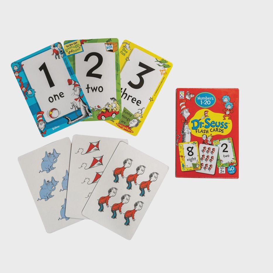 Dr. Seuss Flash Cards/Numbers 1-20