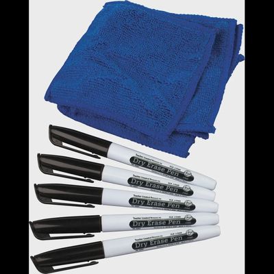 Dry Erase Pens &amp; Microfiber Towels