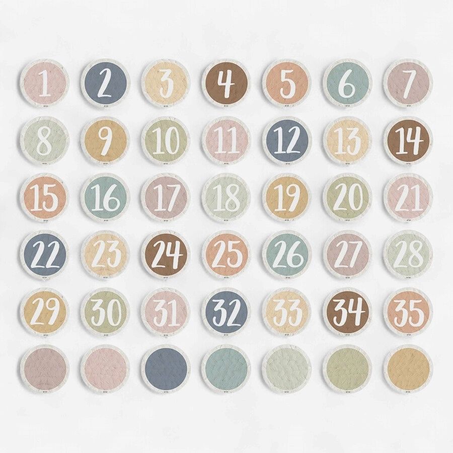 Everyone is Welcome Numbers Magnetic Accents