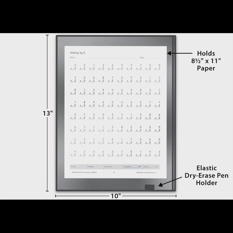 Deluxe Dry-Erase Pocket