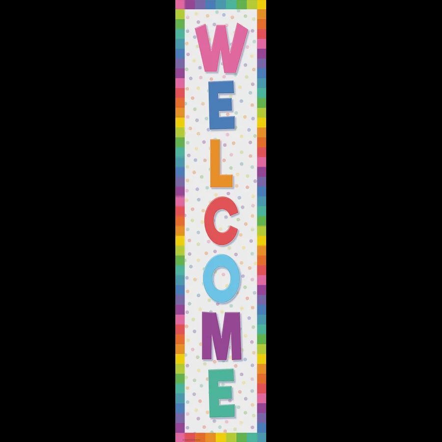 Colorful Welcome Banner