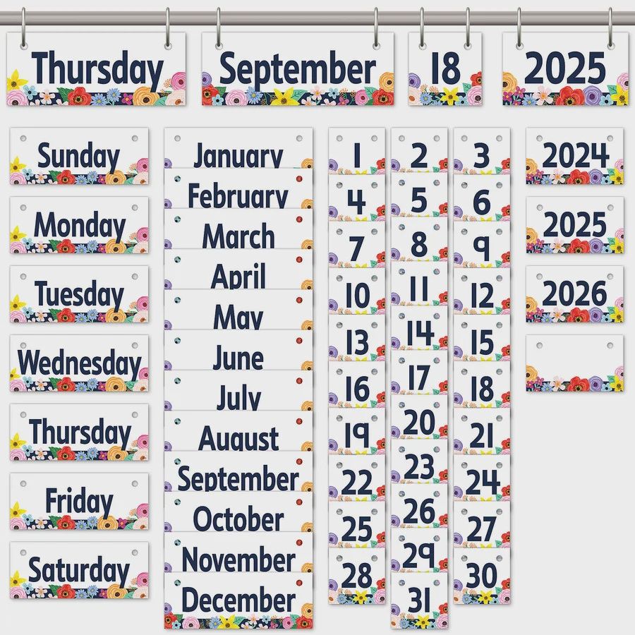 Wildflowers Flip Calendar