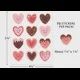 Frosted Heart Cookies Stickers