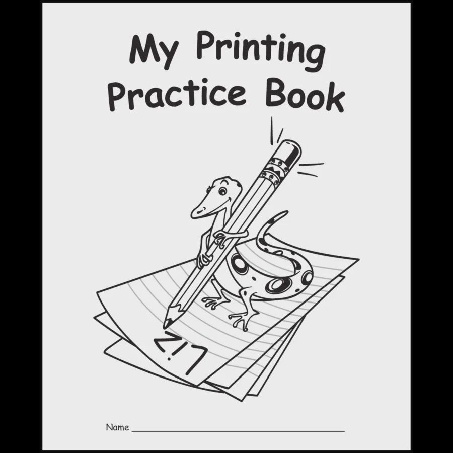 My Own Books™: My Printing Practice Book