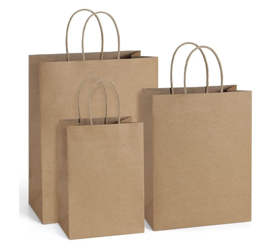 Brown Paper Bag/5"x3"x8"