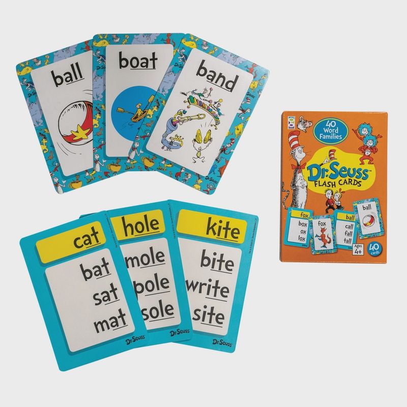 Dr. Seuss Flash Cards/40 Word Famlies