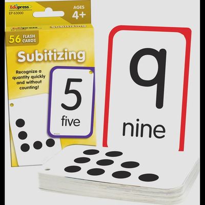Subitizing Flash Cards