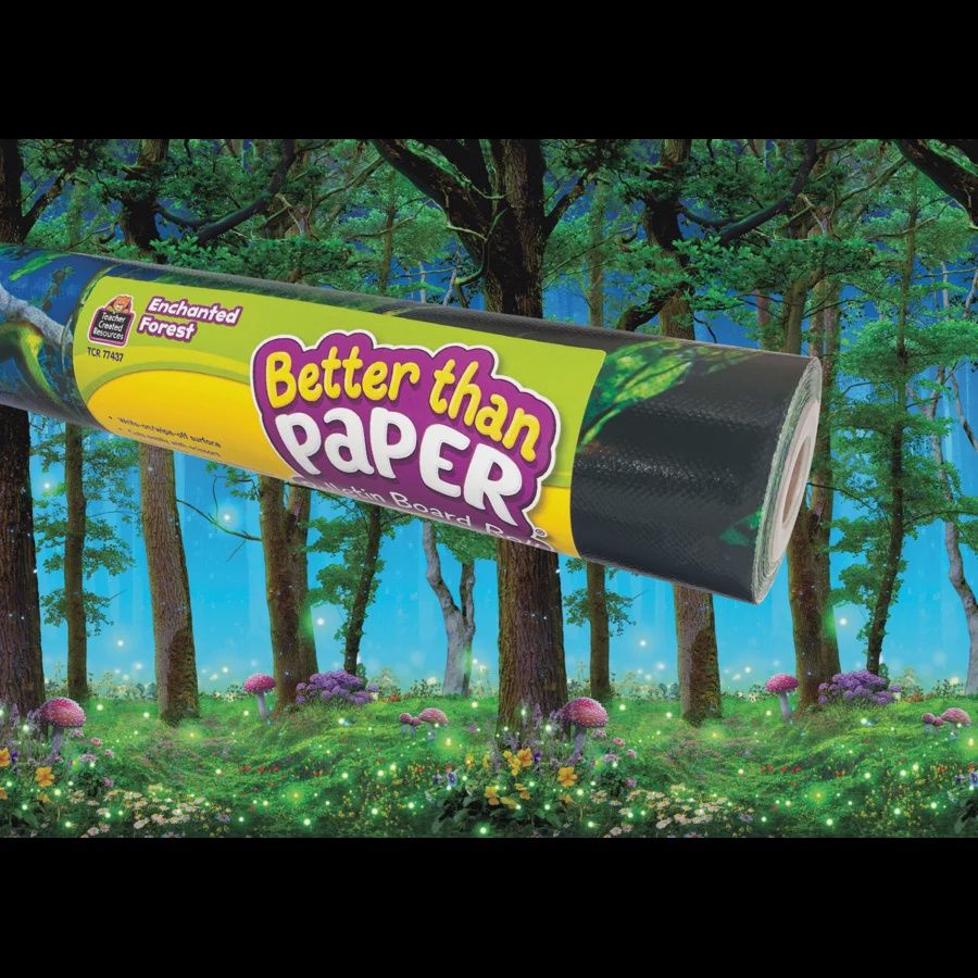 Enchanted Forest Better Than Paper Bulletin Board Roll
