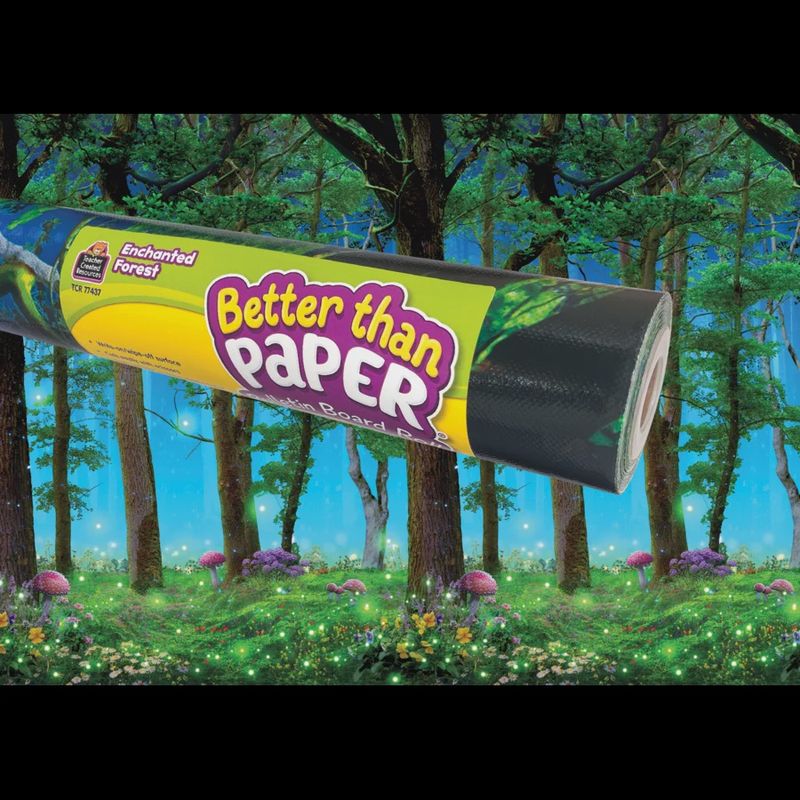 Enchanted Forest Better Than Paper Bulletin Board Roll