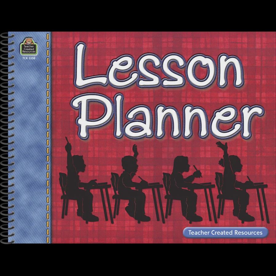 Lesson Planner/Red, White, Blue/Large
