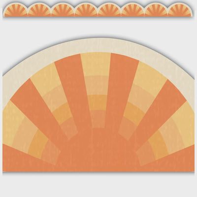 Moving Mountains Road Trip Sunshine Die-Cut Border Trim