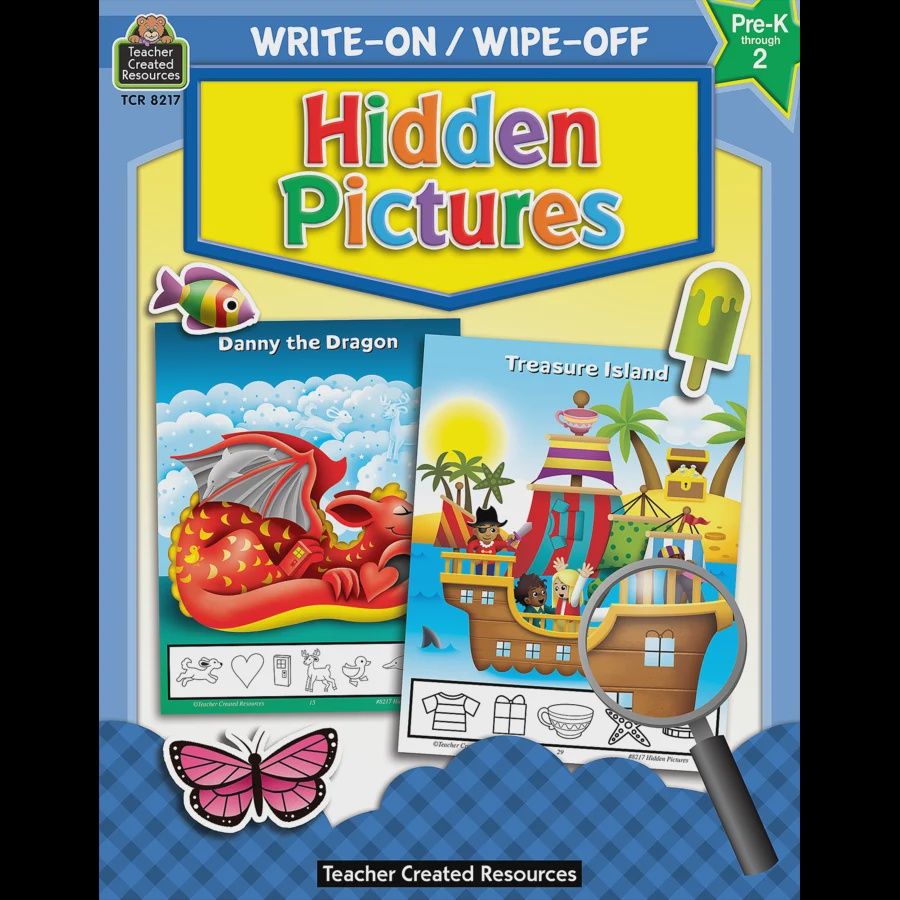 Write-On/Wipe-Off/ Hidden Pictures