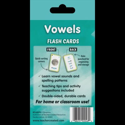 Vowels Flash Cards