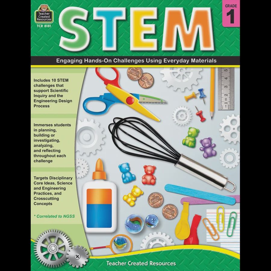 STEM: Engaging Hands-On Challenges Using Everyday Materials (Gr. 1)