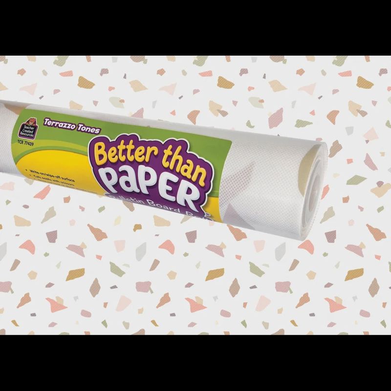 Terrazzo Tones Better than Paper