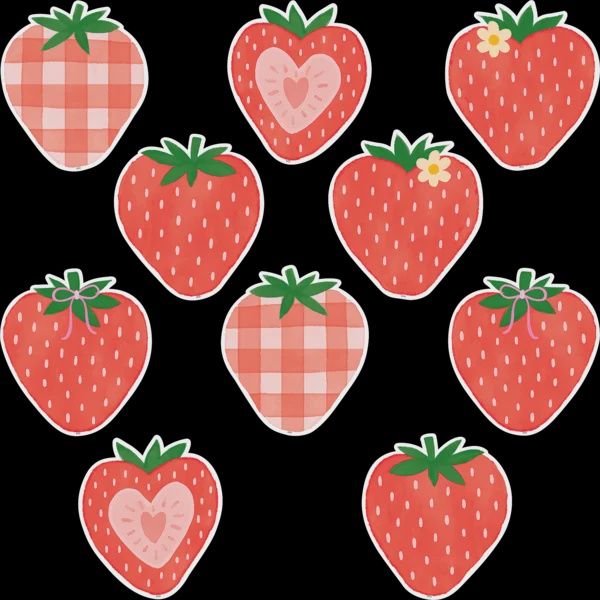 Strawberry Patch Accent