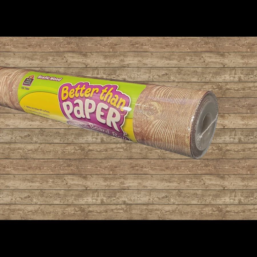 Rustic Wood Better Than Paper® Bulletin Board Roll