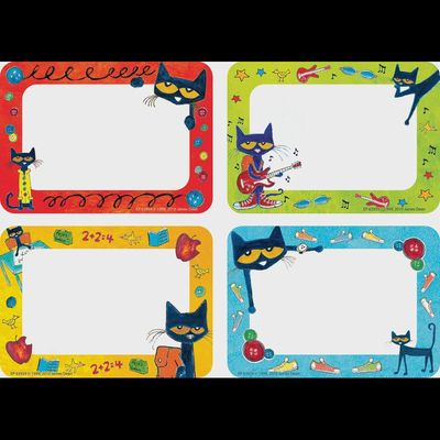 Pete the Cat Name Tags/Labels