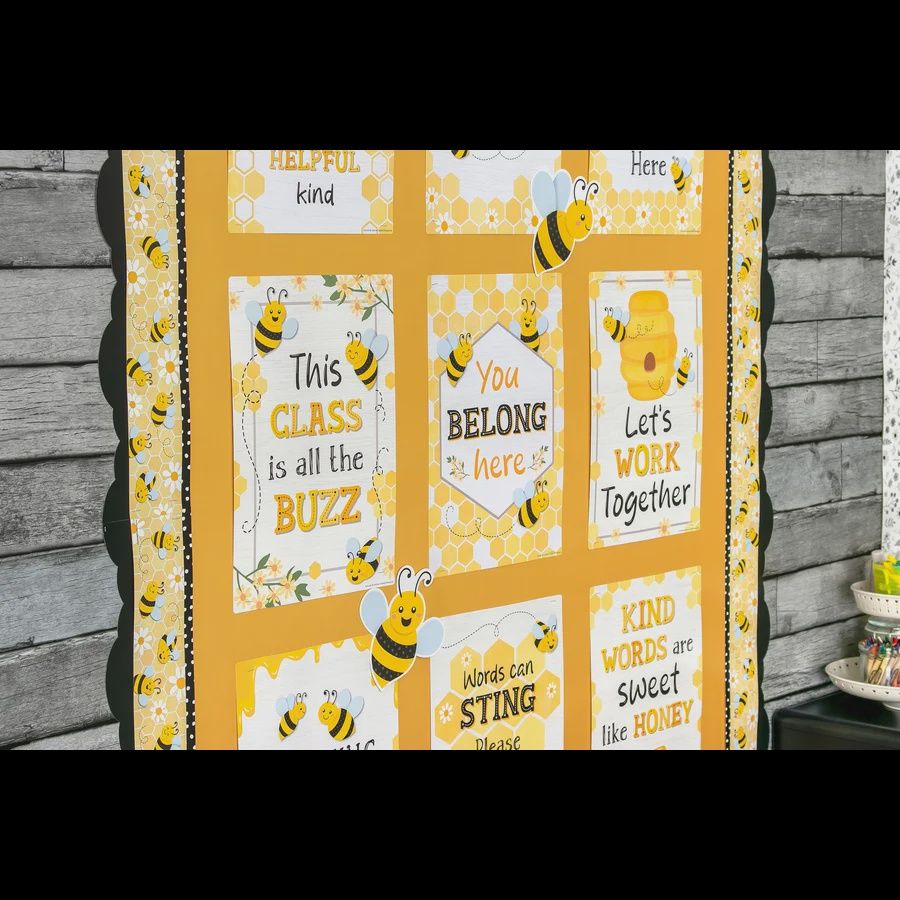 Buzzing Bees Positive Sayings Small Poster Pack