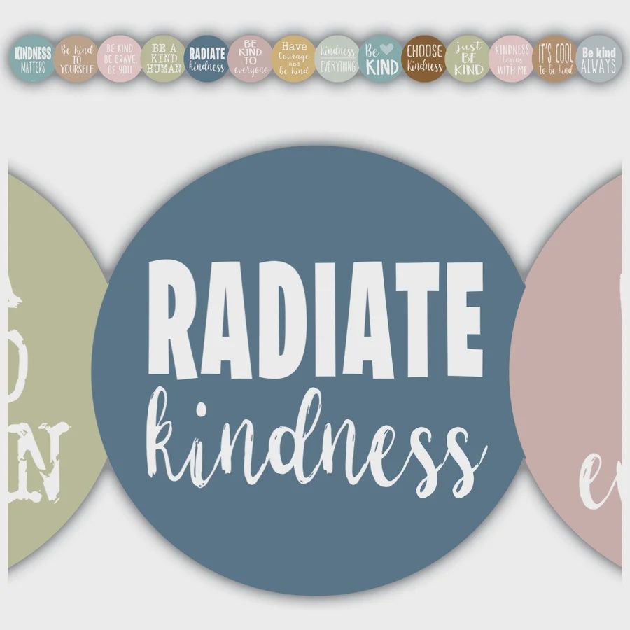 Everyone is Welcome Kindness Die-Cut Border Trim