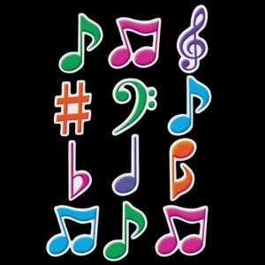 Musical Notes Mini Accents