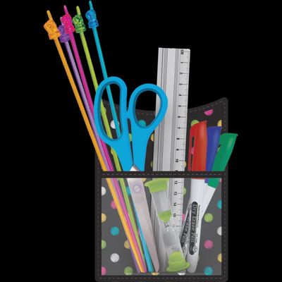 Chalkboard Brights Magnetic Storage Pocket