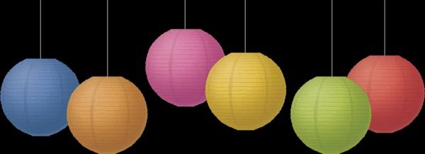Colorful Paper Lanterns