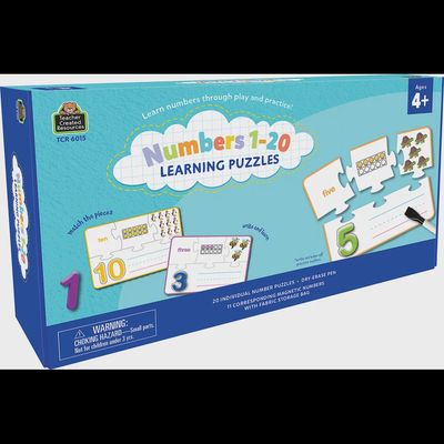 Numbers 1-20 Learning Puzzles