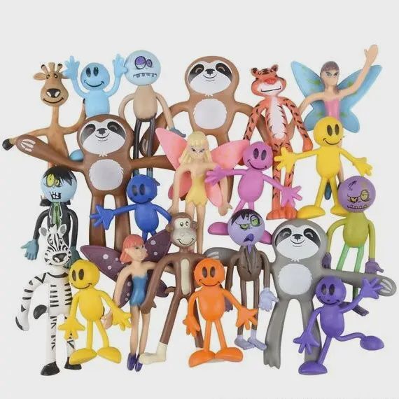 4" Bendable Toy/Assorted