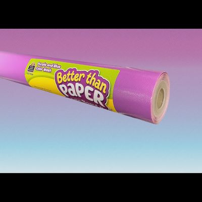 Purple and Blue Color Wash Better than Paper Bulletin Board Roll