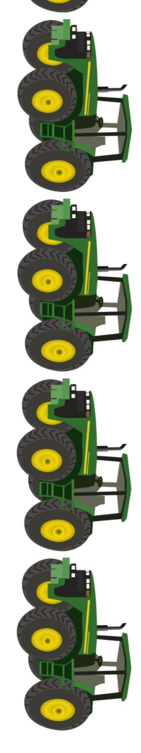 Custom Designed Borders, Type: tractor