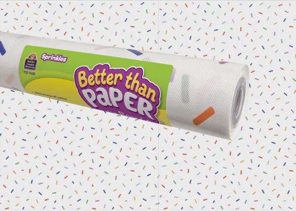 Sprinkles Better than Paper Bulletin Board Roll