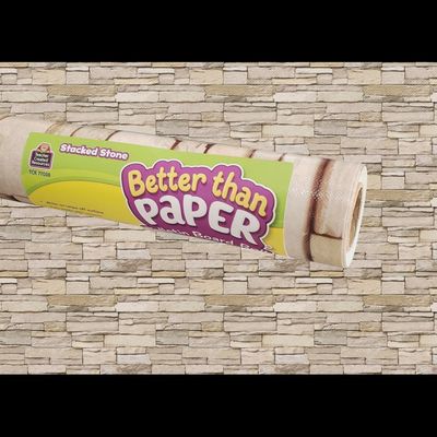 Stacked Stone Better Than Paper Bulletin Board Roll