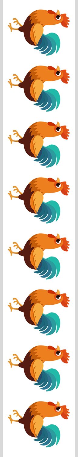 Chicken Custom Border