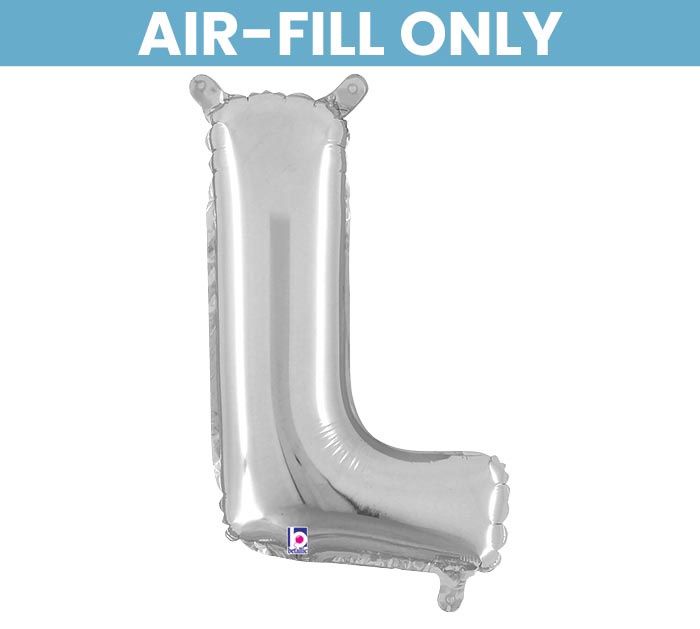 LTR 14" LETTER L SHAPE SIL