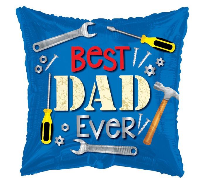 DAD 17"*PKG* BEST DAD EVER