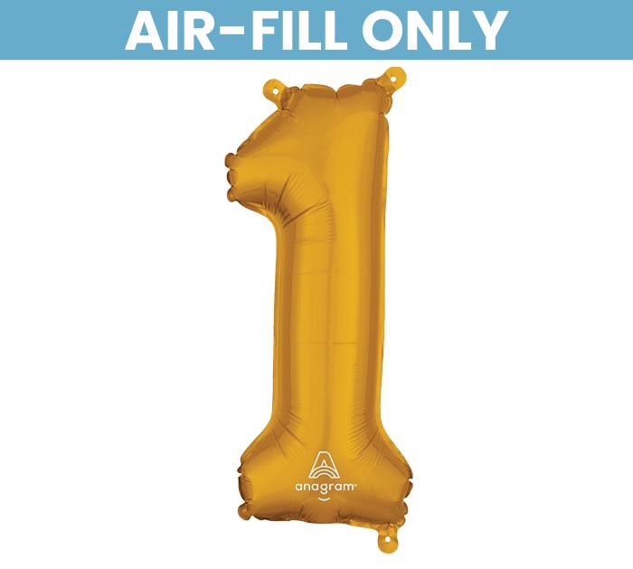 NUM 16"*PKG* NUMBER 1 GOLD