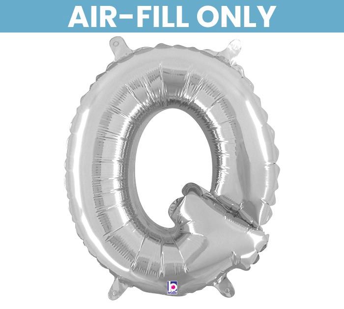 LTR 14" LETTER Q SHAPE SIL