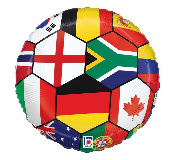 SPO 18" MULTI COUNTRY FLAG