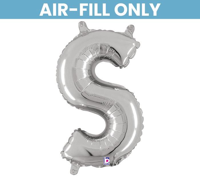 LTR 14" LETTER S SHAPE SIL