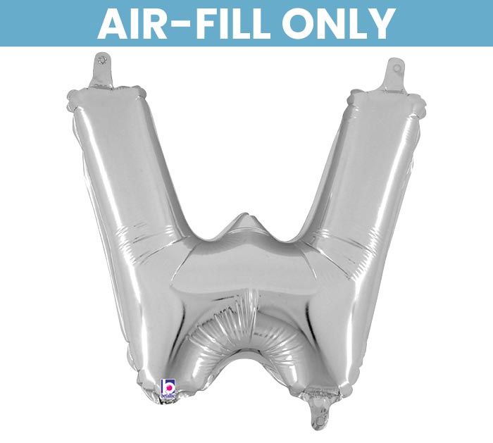 LTR 14" LETTER W SHAPE SIL