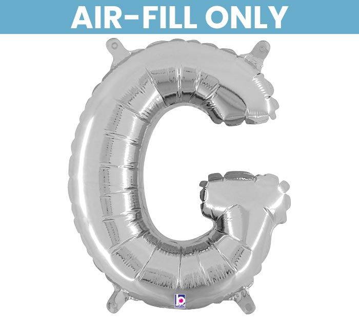 LTR 14" LETTER G SHAPE SIL
