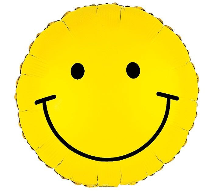 SMI 17"*PKG* SMILE FACE RO