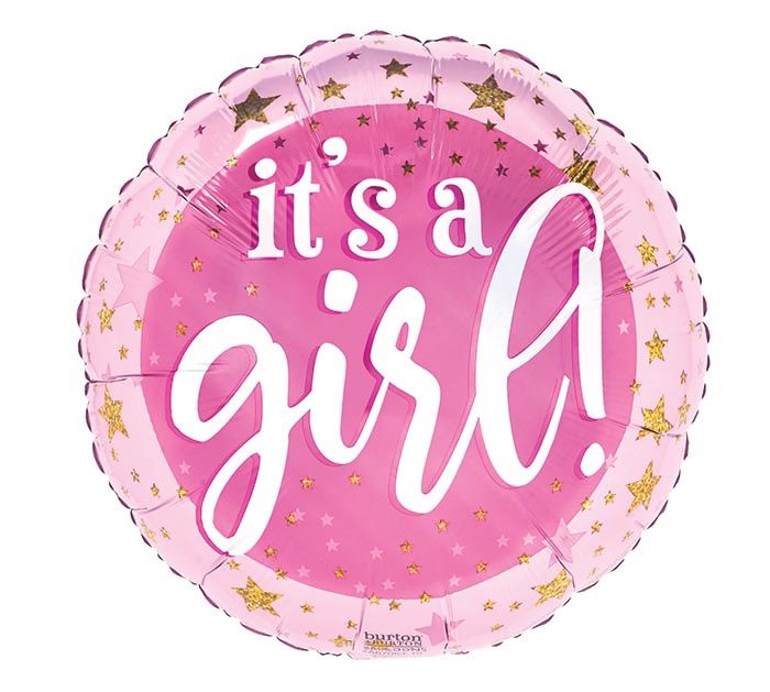 BBY 17"*PKG* IT'S A GIRL P