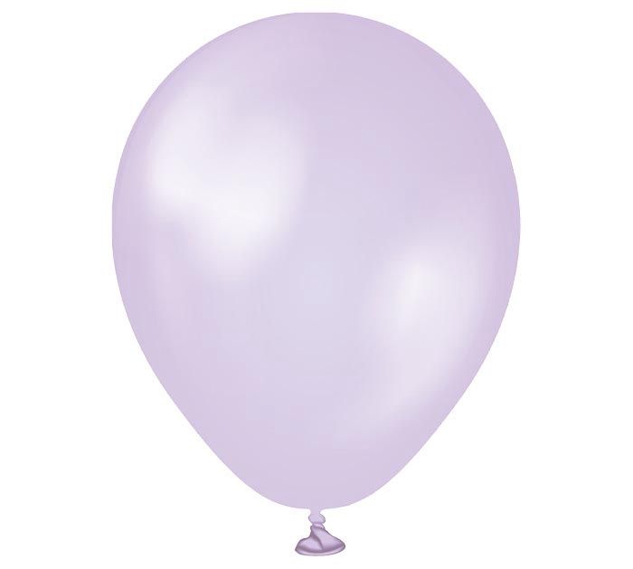 5" Kalisan pearl lilac latex balloon., Type: unfilled