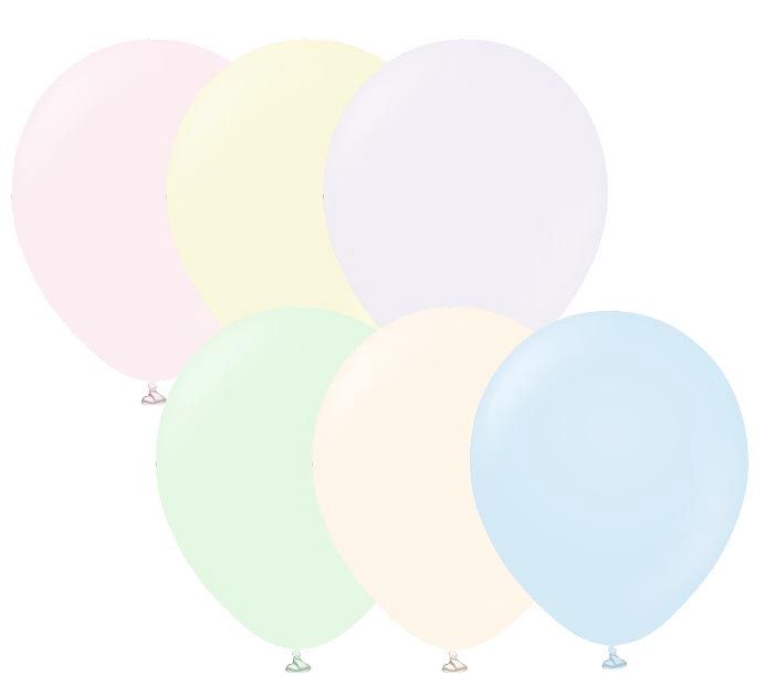 SOL 12" MACARON PALE ASTD, Type: unfilled